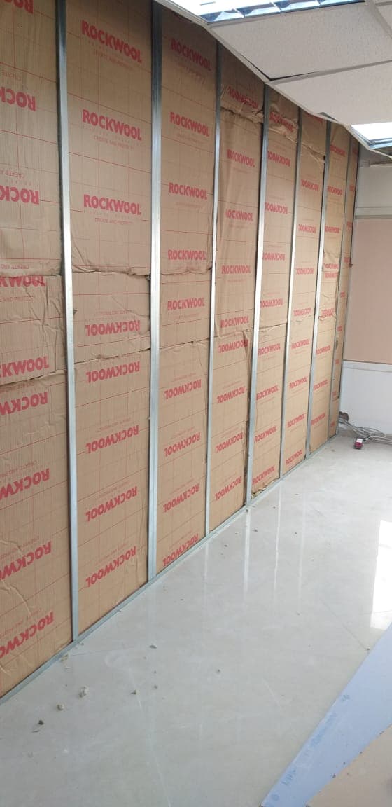 Traitement acoustique Rockwool