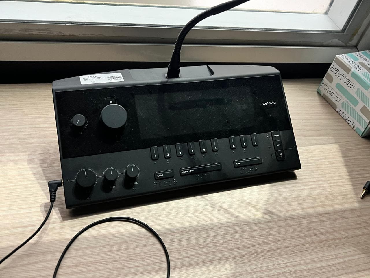 Console d'interprétation pour sessions multilingues