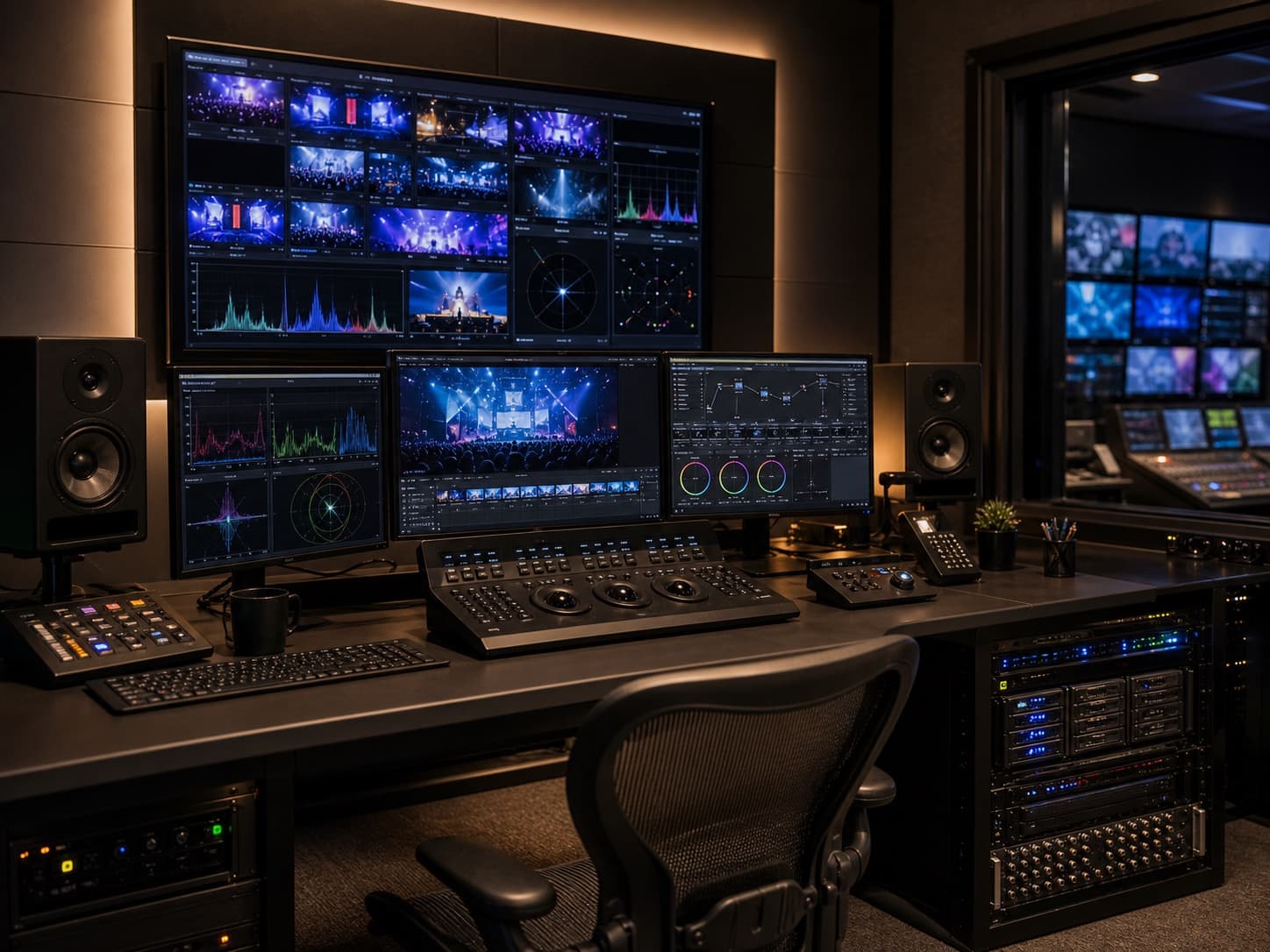 Post-production et contrôle qualité image