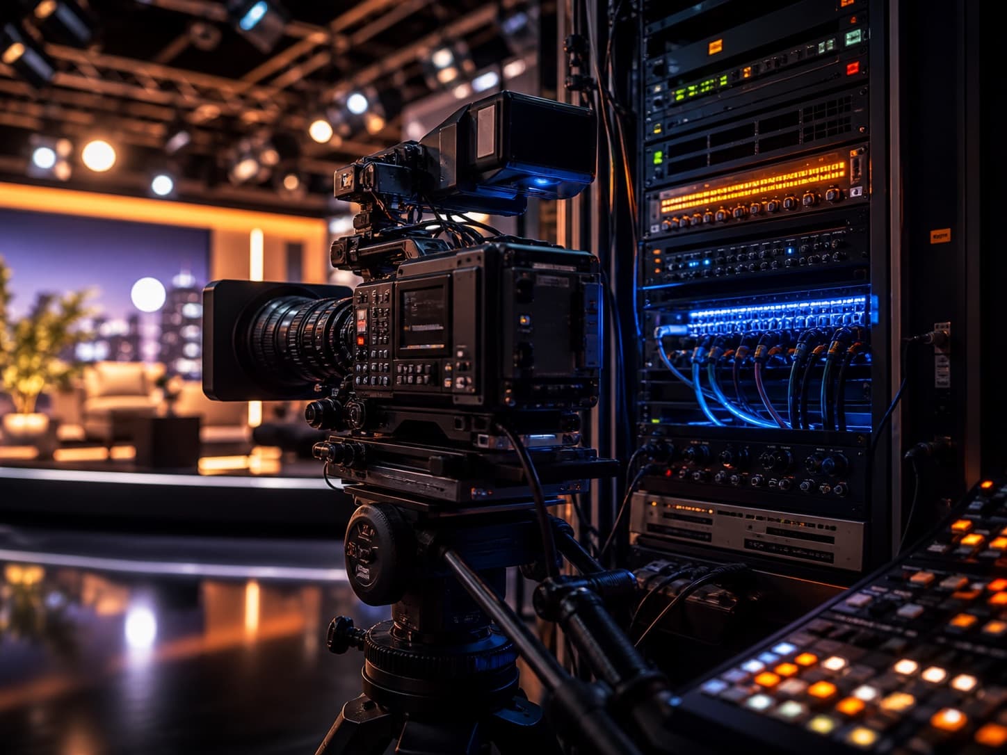 SNRT — Équipements Broadcast par Studiotech Maroc